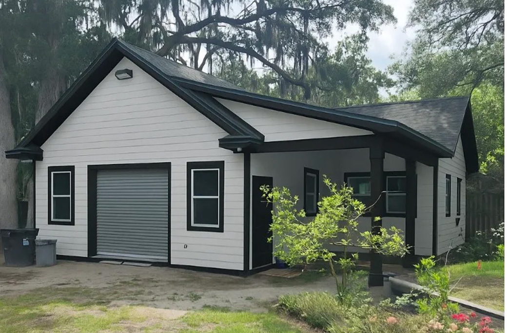 after exterior painting project in Fernandina Beach Florida